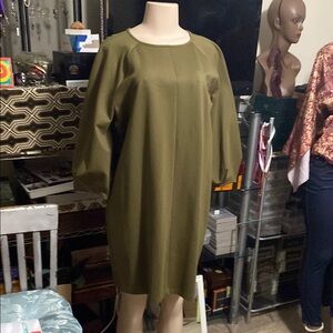 Olive Green Dress